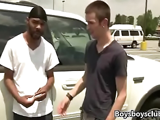 Blacks Exceeding Boyz - Naff Hardcore Interracial Delighted Fuck Video 04