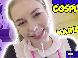 Blonde Cosplay Teen Listen in vicar with Shibari Servitude Rope Mimi Cica Trailer#3