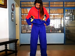 Non-specific peeing tracksuit