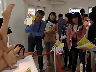 Fucking japanese teens at the art make believe