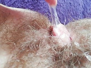 Super hairy bush big clitoris twat compilation close up hd