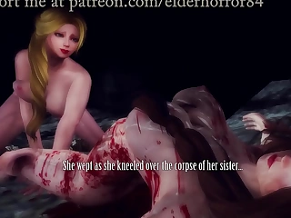 Sexy sisters ambushed with the addition of fucked by monsters with the addition of thugs beside a venal gangbang assault Fantasy hentai