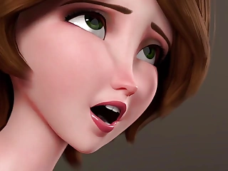 Big Hero 6 - Aunt Cass First Time Anal invasion (Animation with Sound)