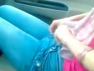 Tidbit Fixture Removing Jeans In Passenger car