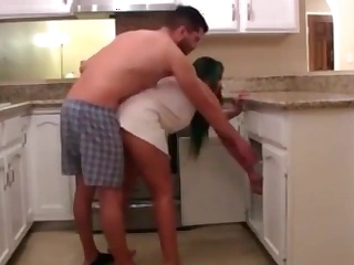 Son is Teasing his Big Ass Mommy
