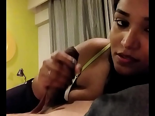 Indian sexy girl sucking their way boy team up blarney