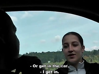 Bitch stop - out-and-out czech hitchhiker lenka screwed