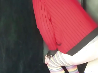 I fuck my boyfriend's ass and he ends near with his cock, anal strapon