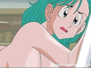 Crossover anime - bulma with the addition of naruto