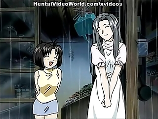 Cute legal age teenager hentai making out
