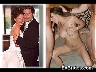 Flawless brides sucking!