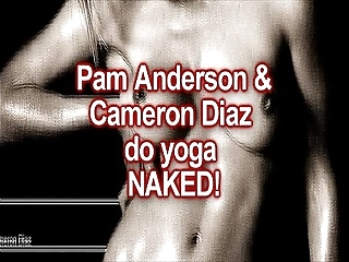 Uncover yoga: cameron diaz & pam anderson